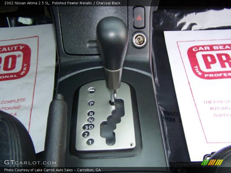 Polished Pewter Metallic / Charcoal Black 2002 Nissan Altima 2.5 SL