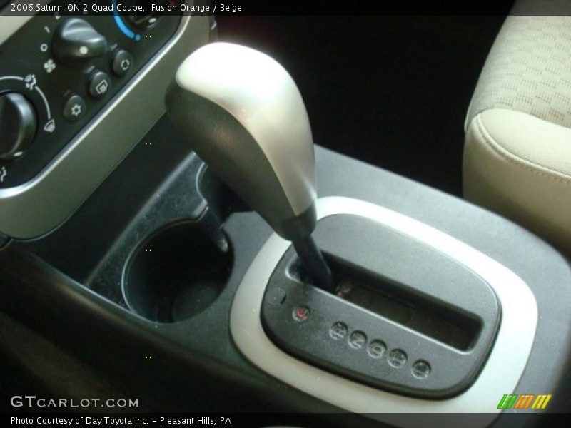 Fusion Orange / Beige 2006 Saturn ION 2 Quad Coupe