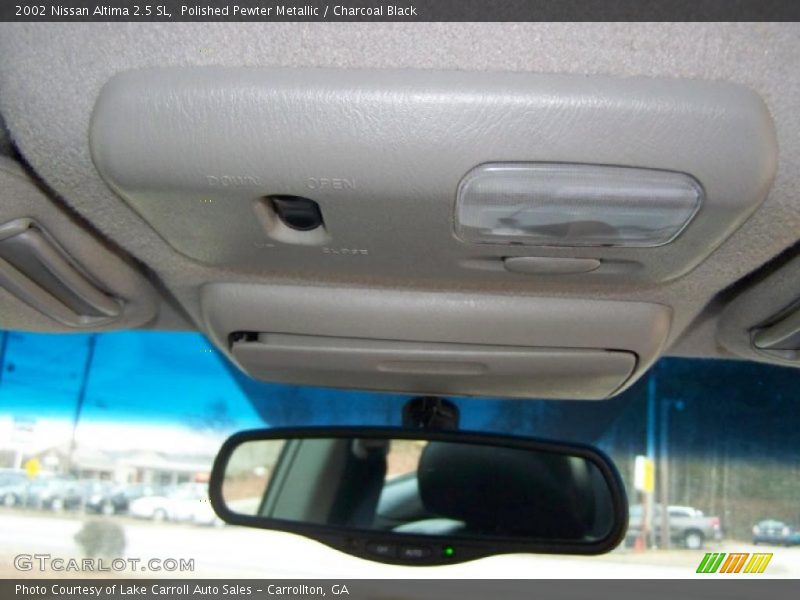 Polished Pewter Metallic / Charcoal Black 2002 Nissan Altima 2.5 SL