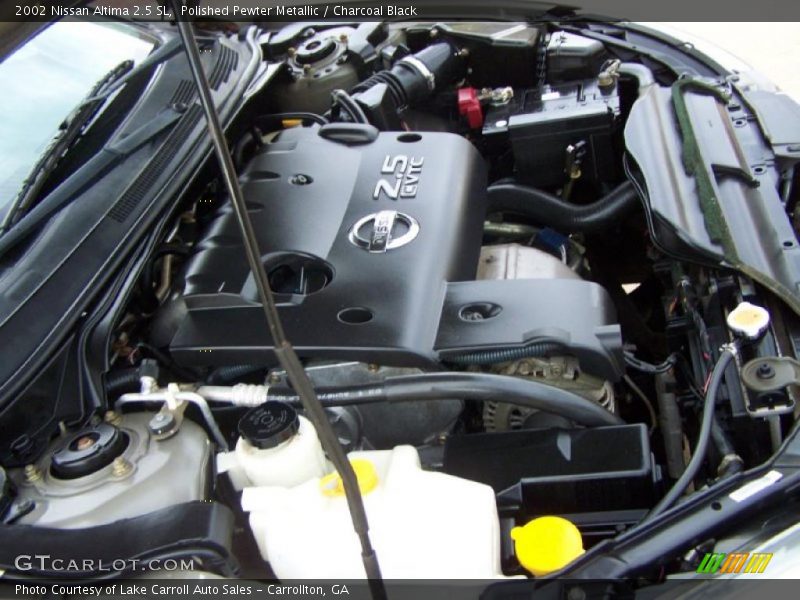 Polished Pewter Metallic / Charcoal Black 2002 Nissan Altima 2.5 SL