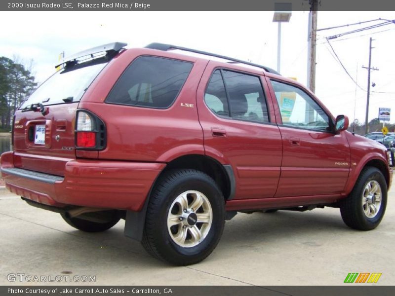 Palazzo Red Mica / Beige 2000 Isuzu Rodeo LSE