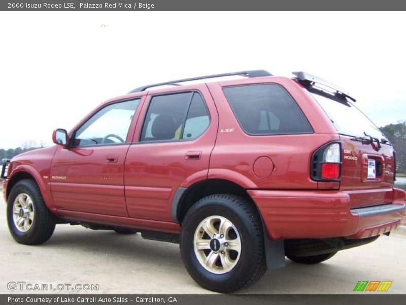 Palazzo Red Mica / Beige 2000 Isuzu Rodeo LSE