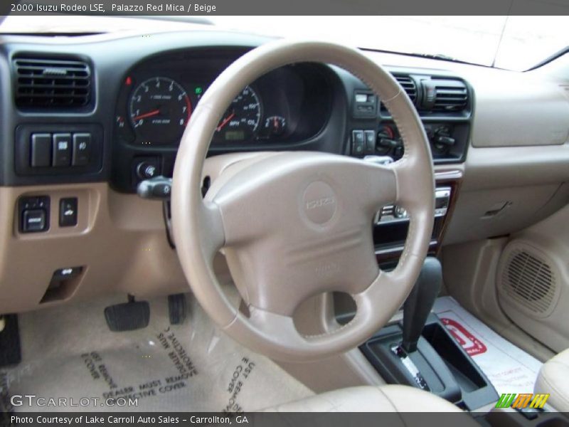 Palazzo Red Mica / Beige 2000 Isuzu Rodeo LSE