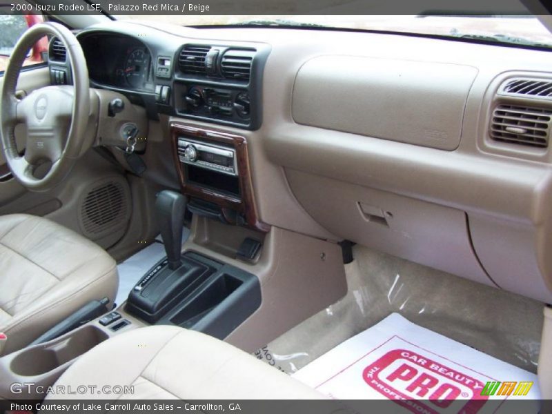 Palazzo Red Mica / Beige 2000 Isuzu Rodeo LSE