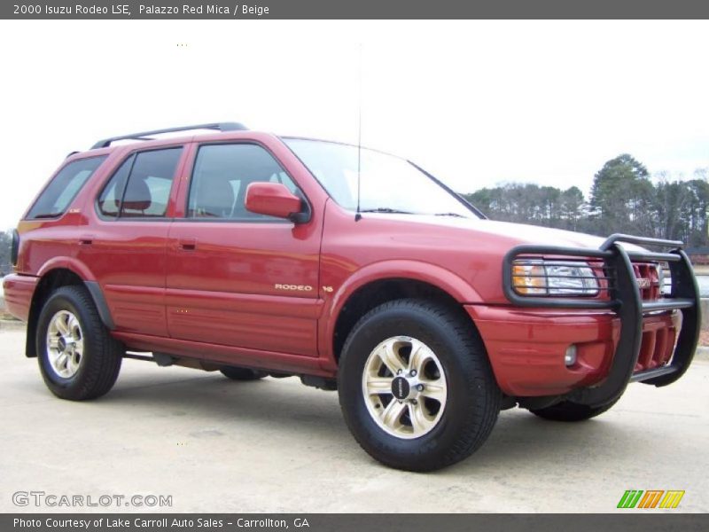 Palazzo Red Mica / Beige 2000 Isuzu Rodeo LSE