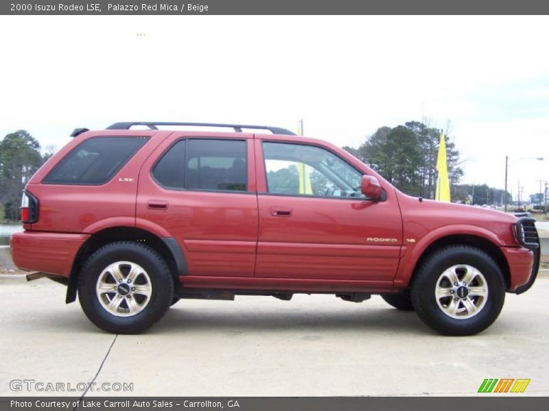 Palazzo Red Mica / Beige 2000 Isuzu Rodeo LSE