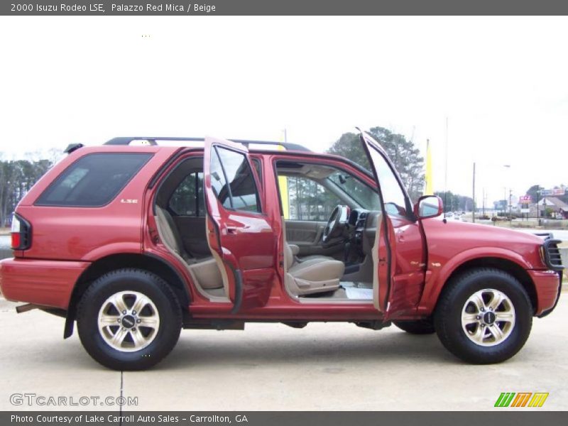 Palazzo Red Mica / Beige 2000 Isuzu Rodeo LSE