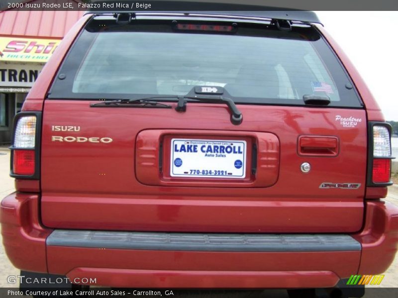 Palazzo Red Mica / Beige 2000 Isuzu Rodeo LSE