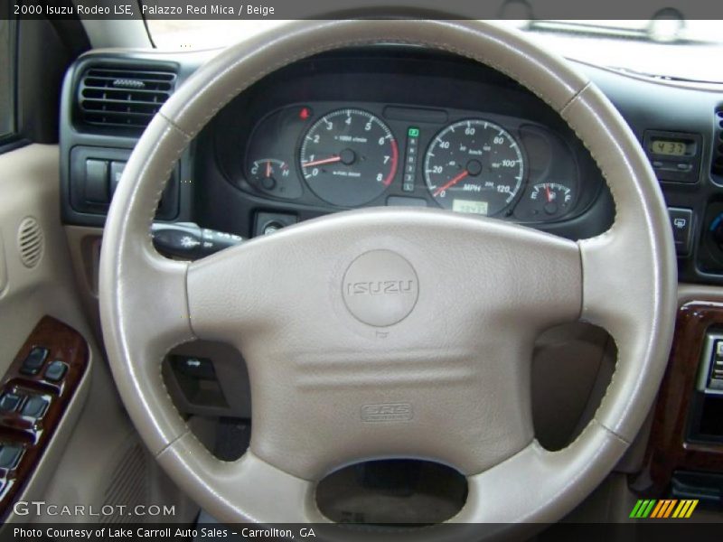 Palazzo Red Mica / Beige 2000 Isuzu Rodeo LSE