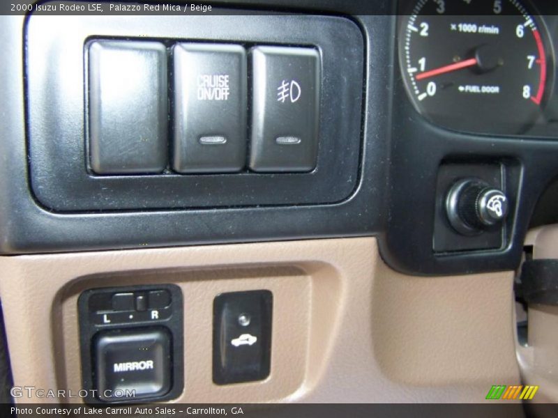 Palazzo Red Mica / Beige 2000 Isuzu Rodeo LSE