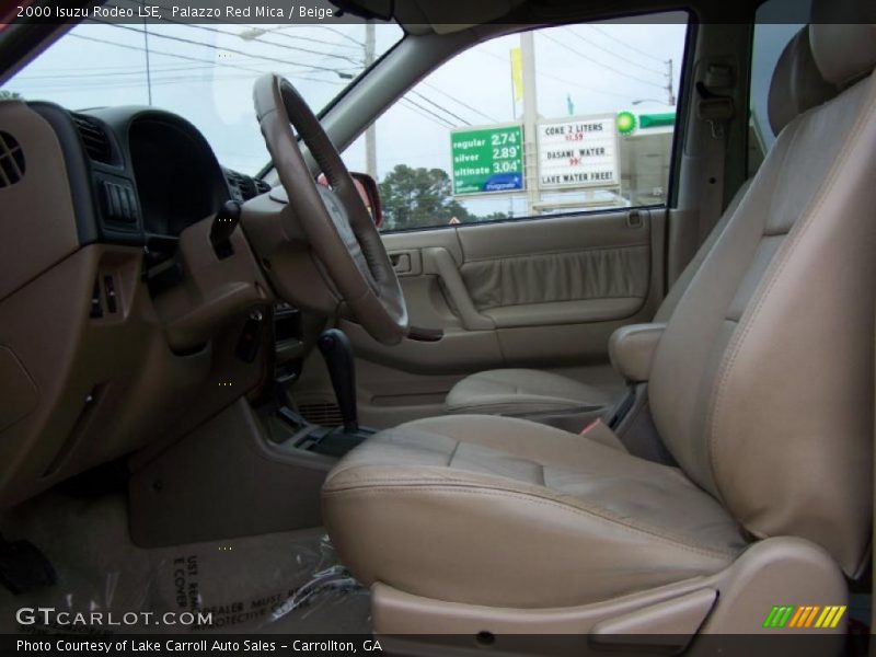 Palazzo Red Mica / Beige 2000 Isuzu Rodeo LSE