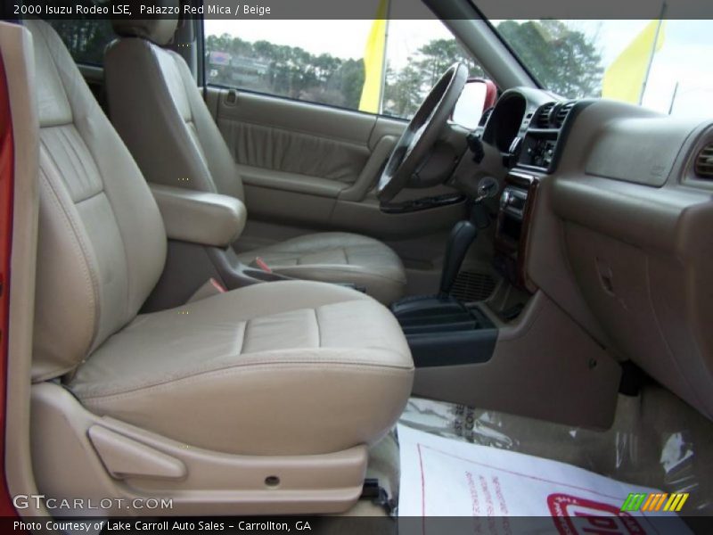 Palazzo Red Mica / Beige 2000 Isuzu Rodeo LSE