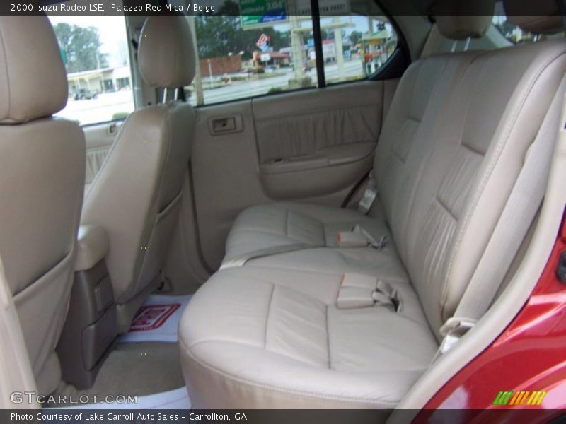 Palazzo Red Mica / Beige 2000 Isuzu Rodeo LSE