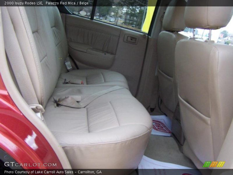 Palazzo Red Mica / Beige 2000 Isuzu Rodeo LSE