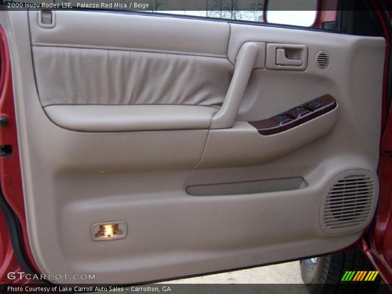 Palazzo Red Mica / Beige 2000 Isuzu Rodeo LSE