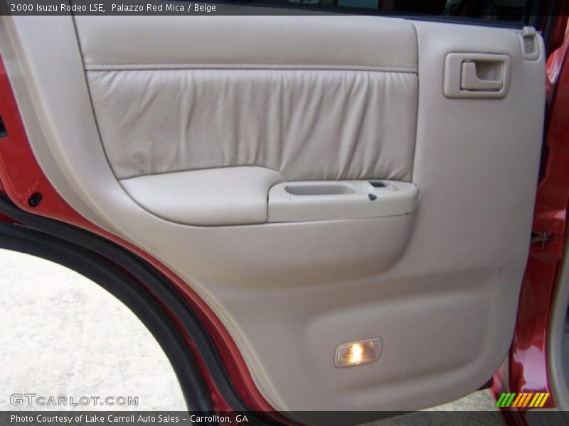 Palazzo Red Mica / Beige 2000 Isuzu Rodeo LSE