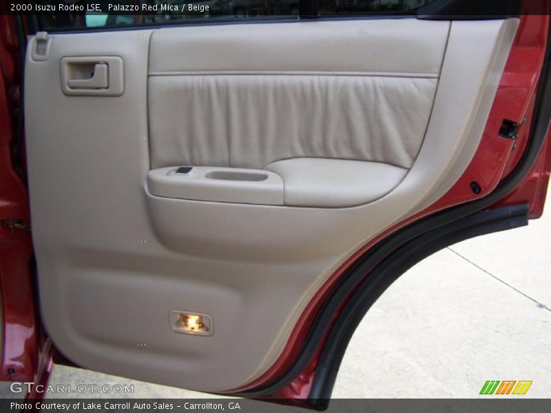 Palazzo Red Mica / Beige 2000 Isuzu Rodeo LSE