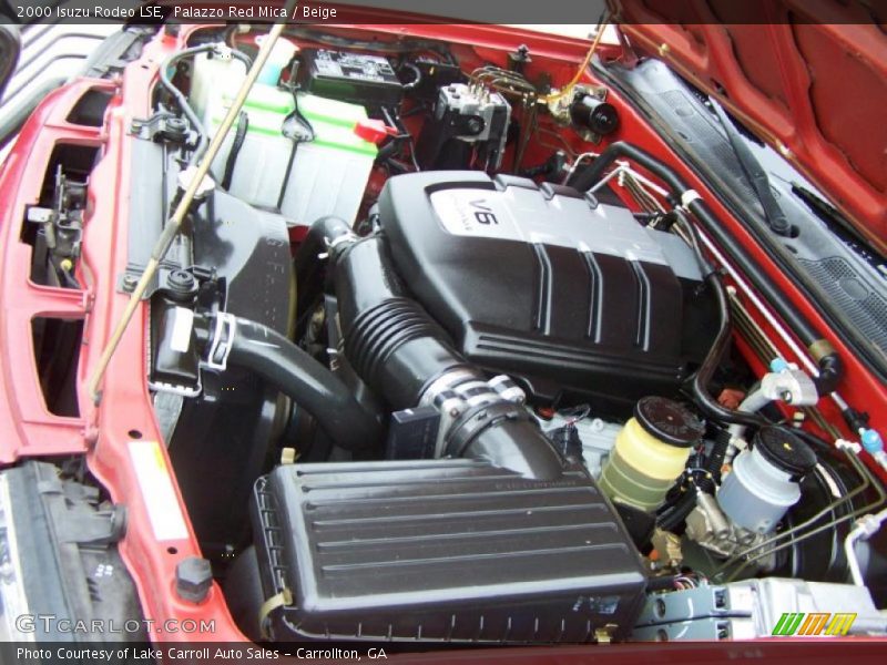 Palazzo Red Mica / Beige 2000 Isuzu Rodeo LSE