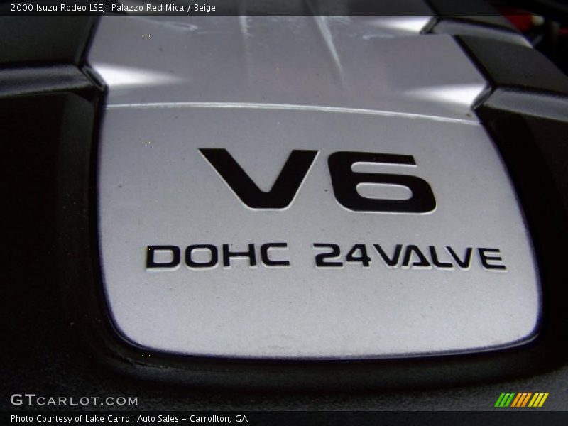 Palazzo Red Mica / Beige 2000 Isuzu Rodeo LSE