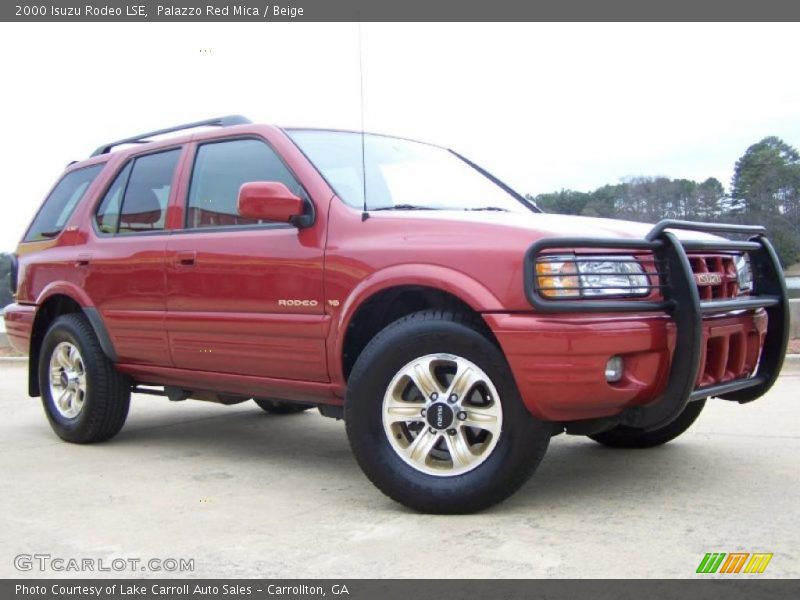 Palazzo Red Mica / Beige 2000 Isuzu Rodeo LSE