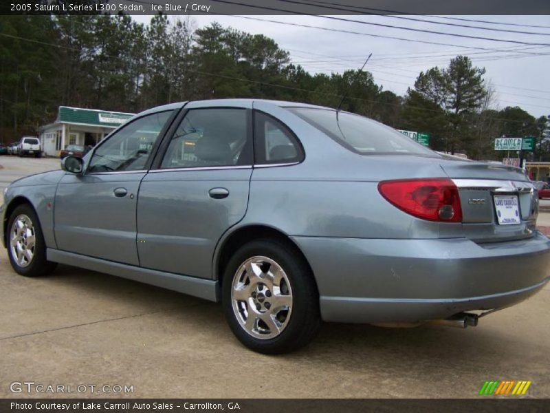 Ice Blue / Grey 2005 Saturn L Series L300 Sedan
