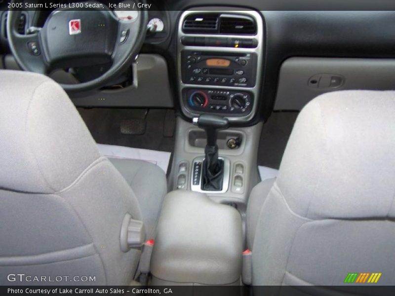Ice Blue / Grey 2005 Saturn L Series L300 Sedan