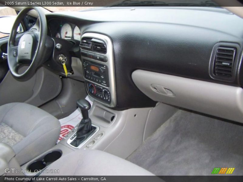 Ice Blue / Grey 2005 Saturn L Series L300 Sedan