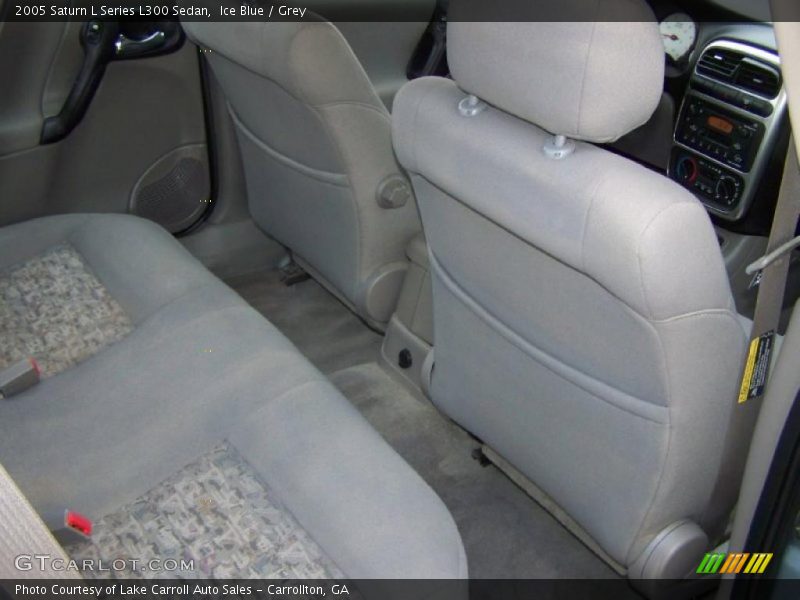 Ice Blue / Grey 2005 Saturn L Series L300 Sedan