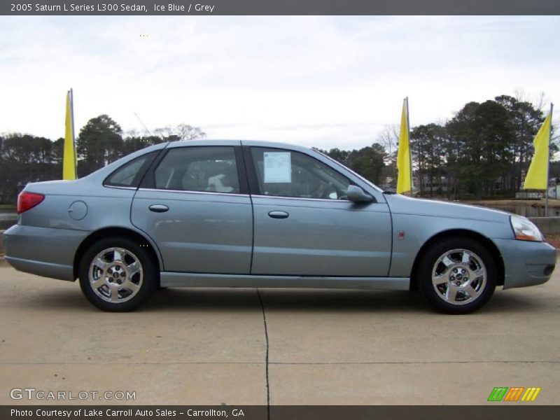 Ice Blue / Grey 2005 Saturn L Series L300 Sedan