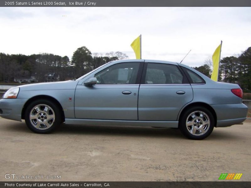 Ice Blue / Grey 2005 Saturn L Series L300 Sedan