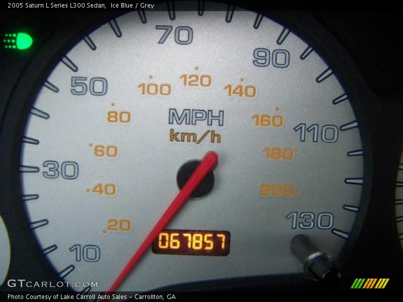 Ice Blue / Grey 2005 Saturn L Series L300 Sedan
