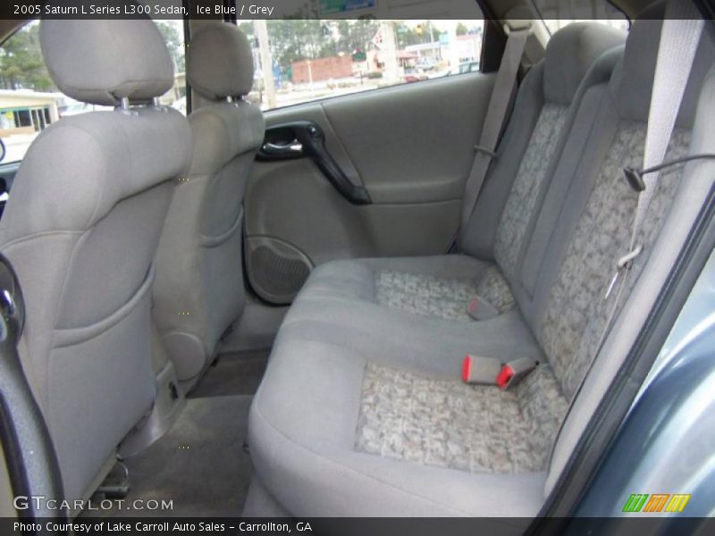 Ice Blue / Grey 2005 Saturn L Series L300 Sedan