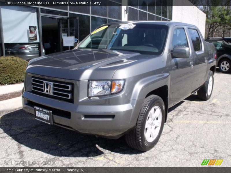Nimbus Grey Metallic / Gray 2007 Honda Ridgeline RTL