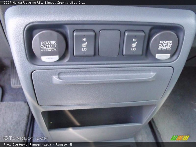 Nimbus Grey Metallic / Gray 2007 Honda Ridgeline RTL