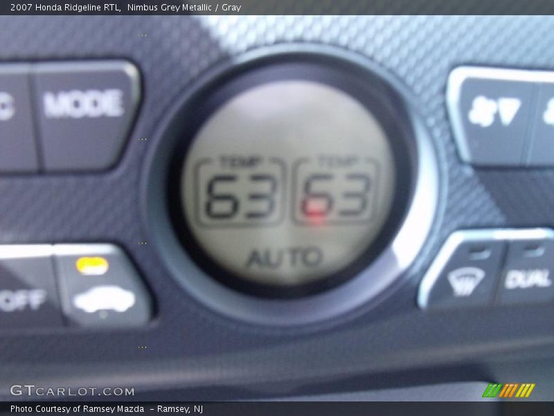 Nimbus Grey Metallic / Gray 2007 Honda Ridgeline RTL