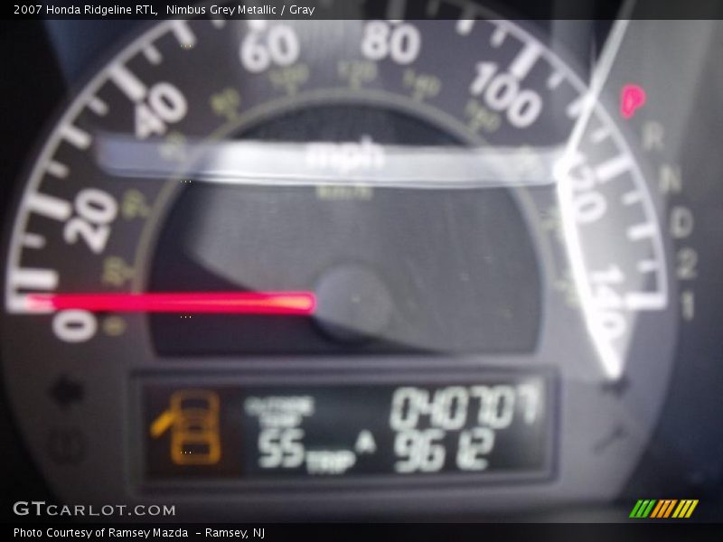 Nimbus Grey Metallic / Gray 2007 Honda Ridgeline RTL