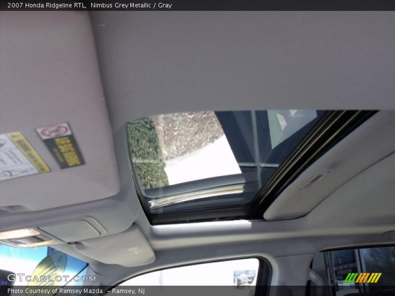 Nimbus Grey Metallic / Gray 2007 Honda Ridgeline RTL