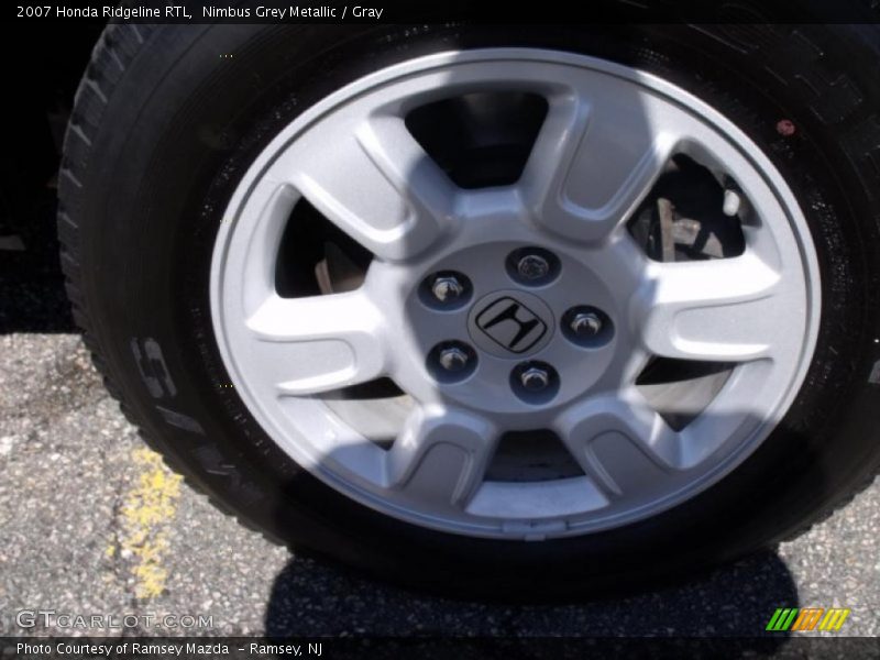 Nimbus Grey Metallic / Gray 2007 Honda Ridgeline RTL