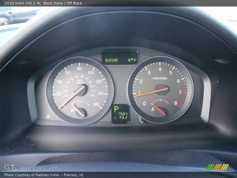 Black Stone / Off Black 2010 Volvo S40 2.4i