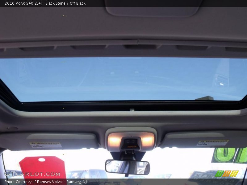 Black Stone / Off Black 2010 Volvo S40 2.4i