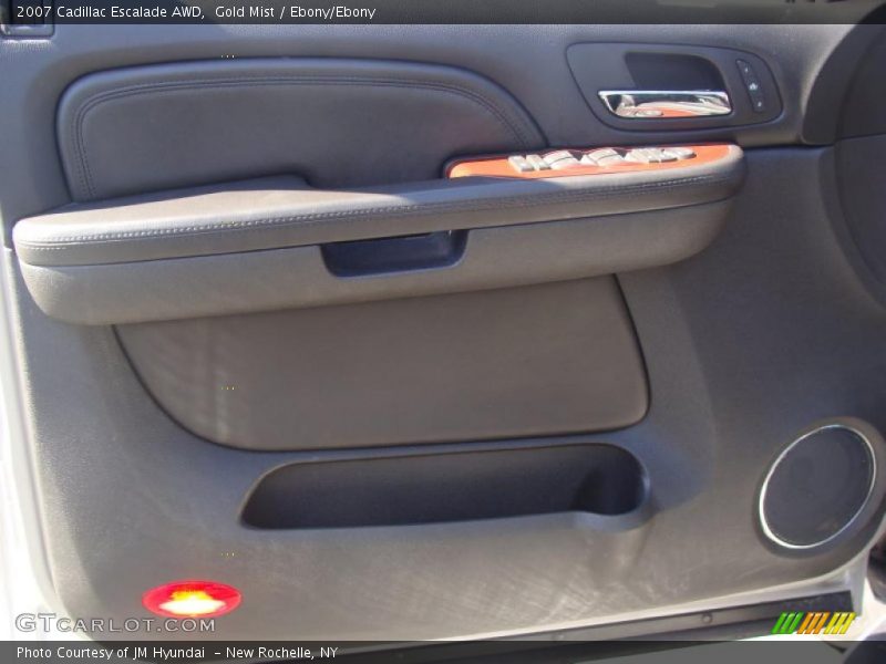 Gold Mist / Ebony/Ebony 2007 Cadillac Escalade AWD