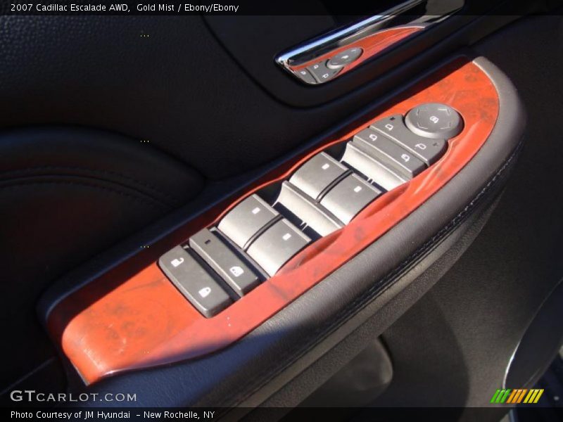 Gold Mist / Ebony/Ebony 2007 Cadillac Escalade AWD