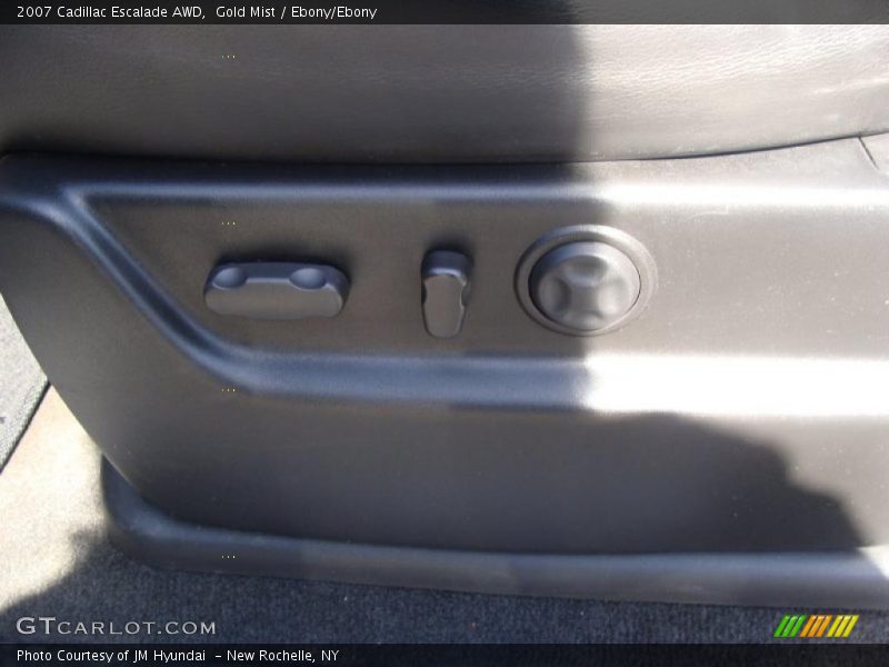 Gold Mist / Ebony/Ebony 2007 Cadillac Escalade AWD