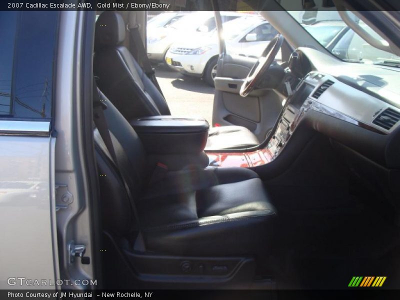 Gold Mist / Ebony/Ebony 2007 Cadillac Escalade AWD
