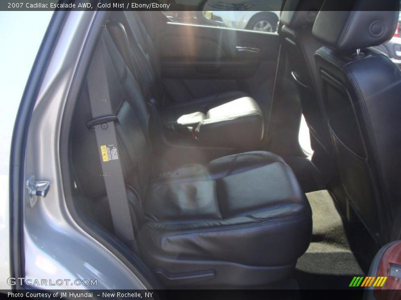 Gold Mist / Ebony/Ebony 2007 Cadillac Escalade AWD