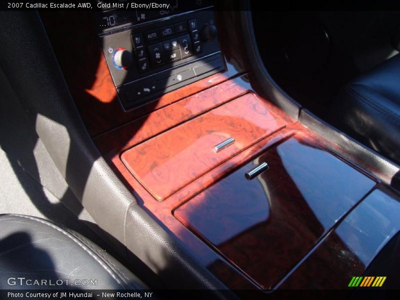 Gold Mist / Ebony/Ebony 2007 Cadillac Escalade AWD