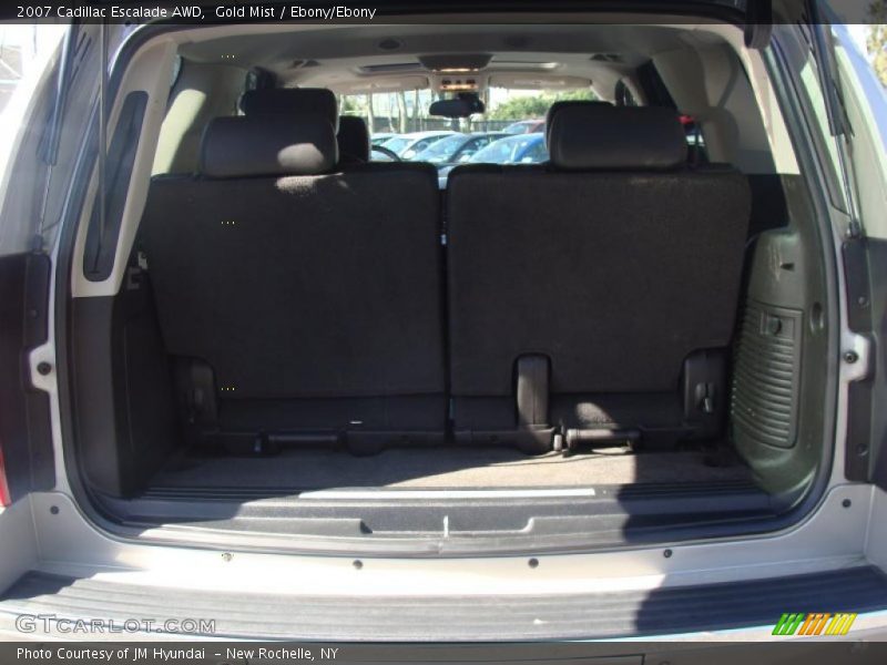 Gold Mist / Ebony/Ebony 2007 Cadillac Escalade AWD