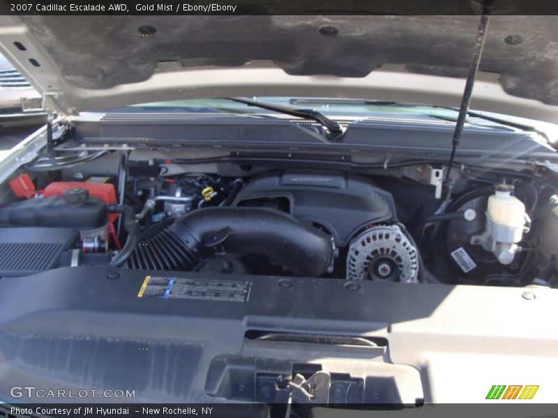 Gold Mist / Ebony/Ebony 2007 Cadillac Escalade AWD