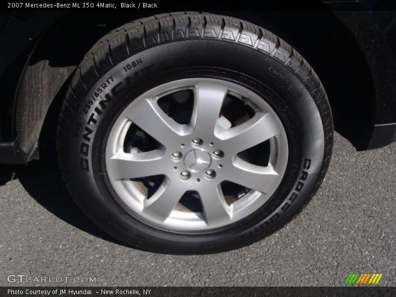 Black / Black 2007 Mercedes-Benz ML 350 4Matic
