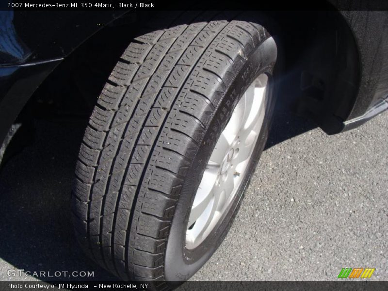 Black / Black 2007 Mercedes-Benz ML 350 4Matic